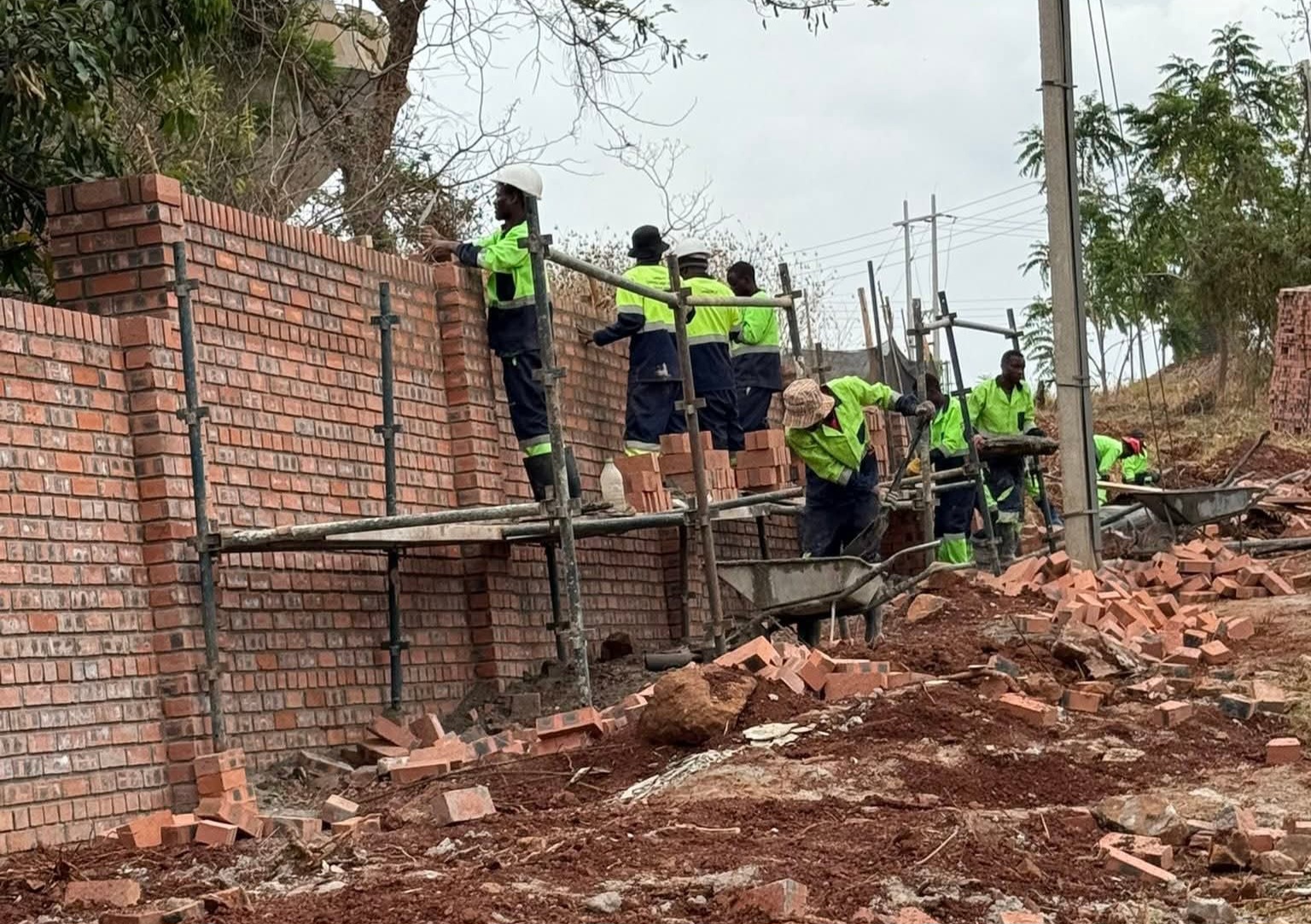 Formwork and scaffolding team
